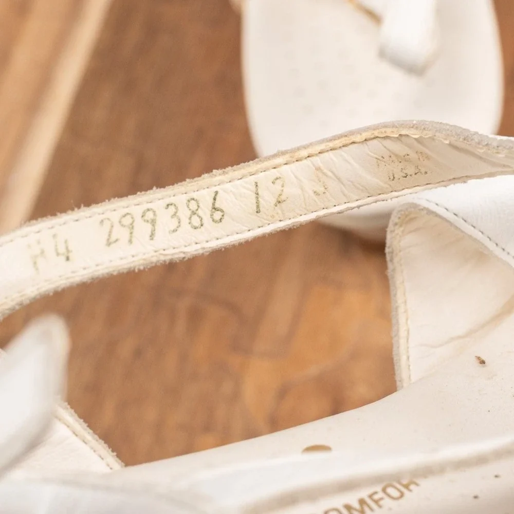SAS Tripad White Slingback Sandal Shoe Size‎ 12 S